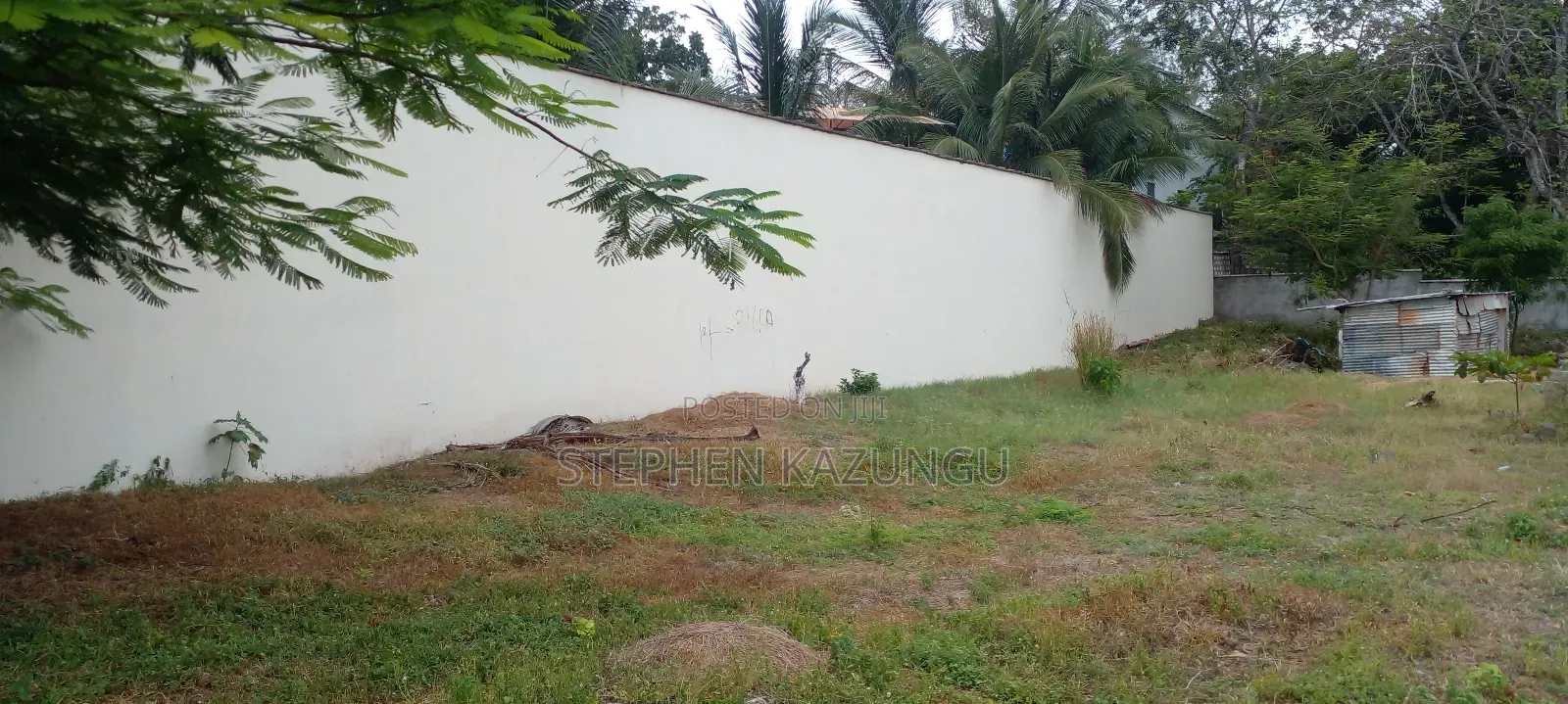 1 Acre White Sandy Beach Plot at Galu Beach in Diani. in Ukunda