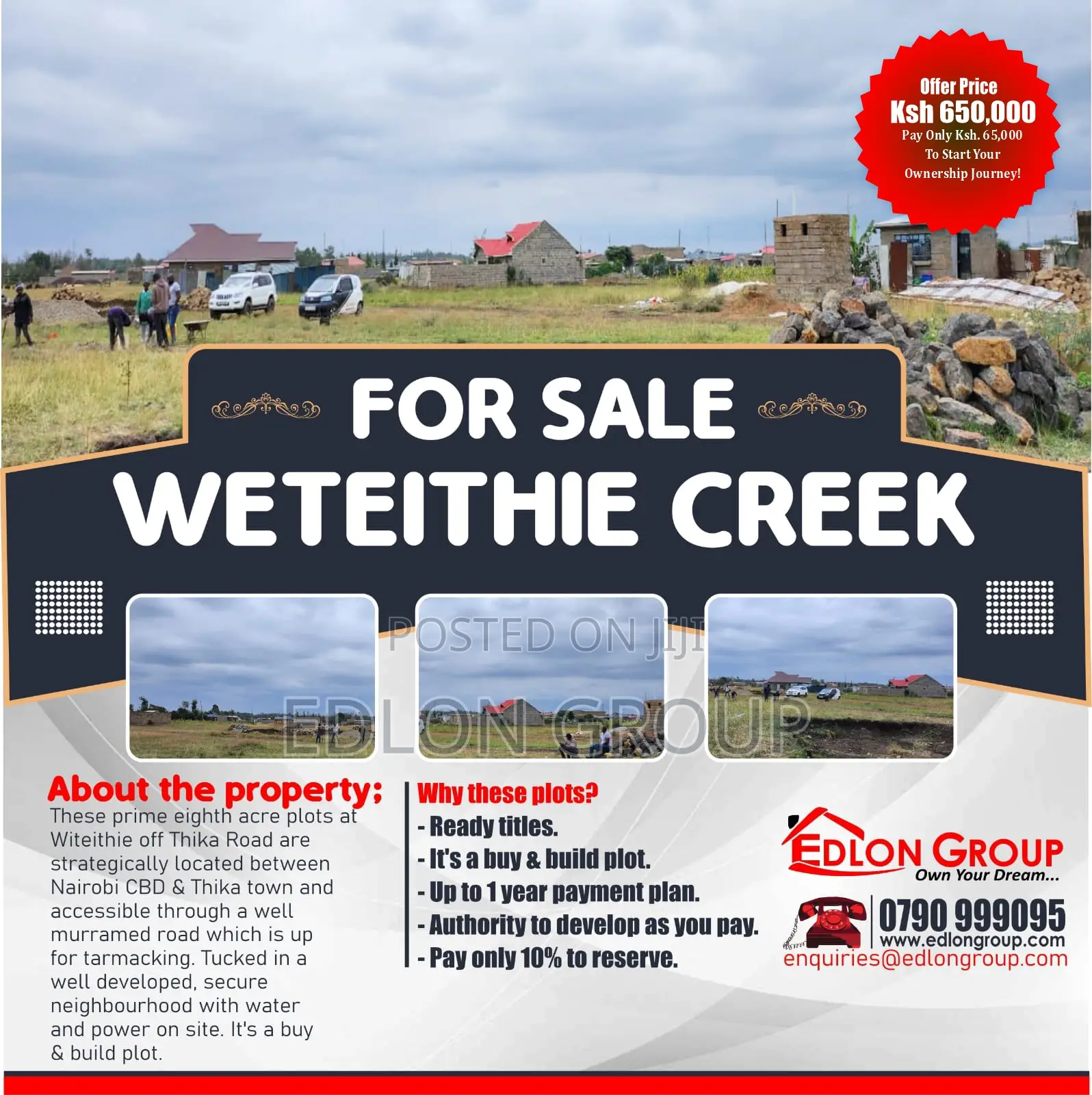 Weteithie Creek Plots for Sale in Witethie