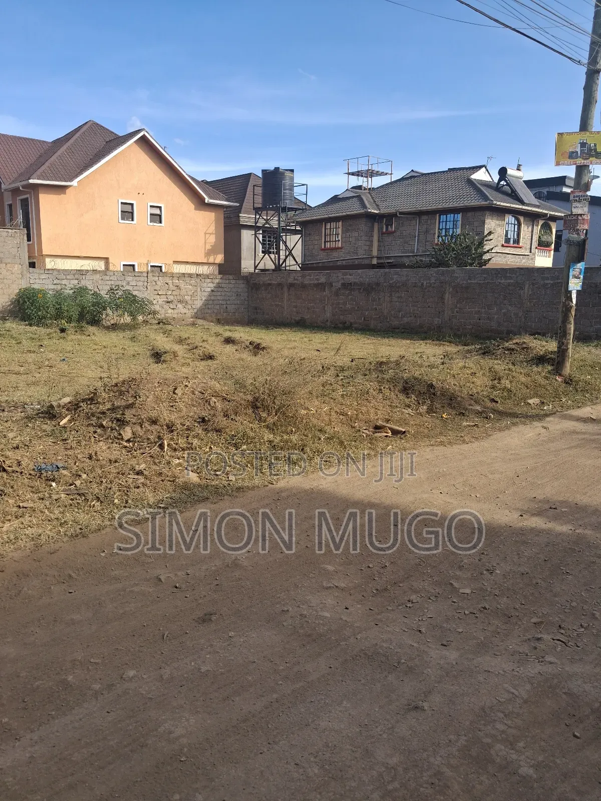 Membly Park Estate Prime Residential 1/8 Plot With a Perimeter Wall in Membley Estate