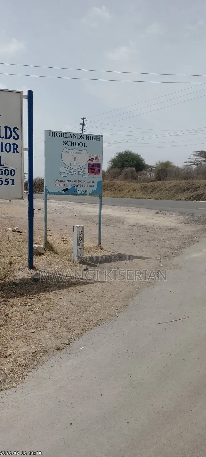 3 Acres for Sale in Kiserian Happy La in Ol Keri