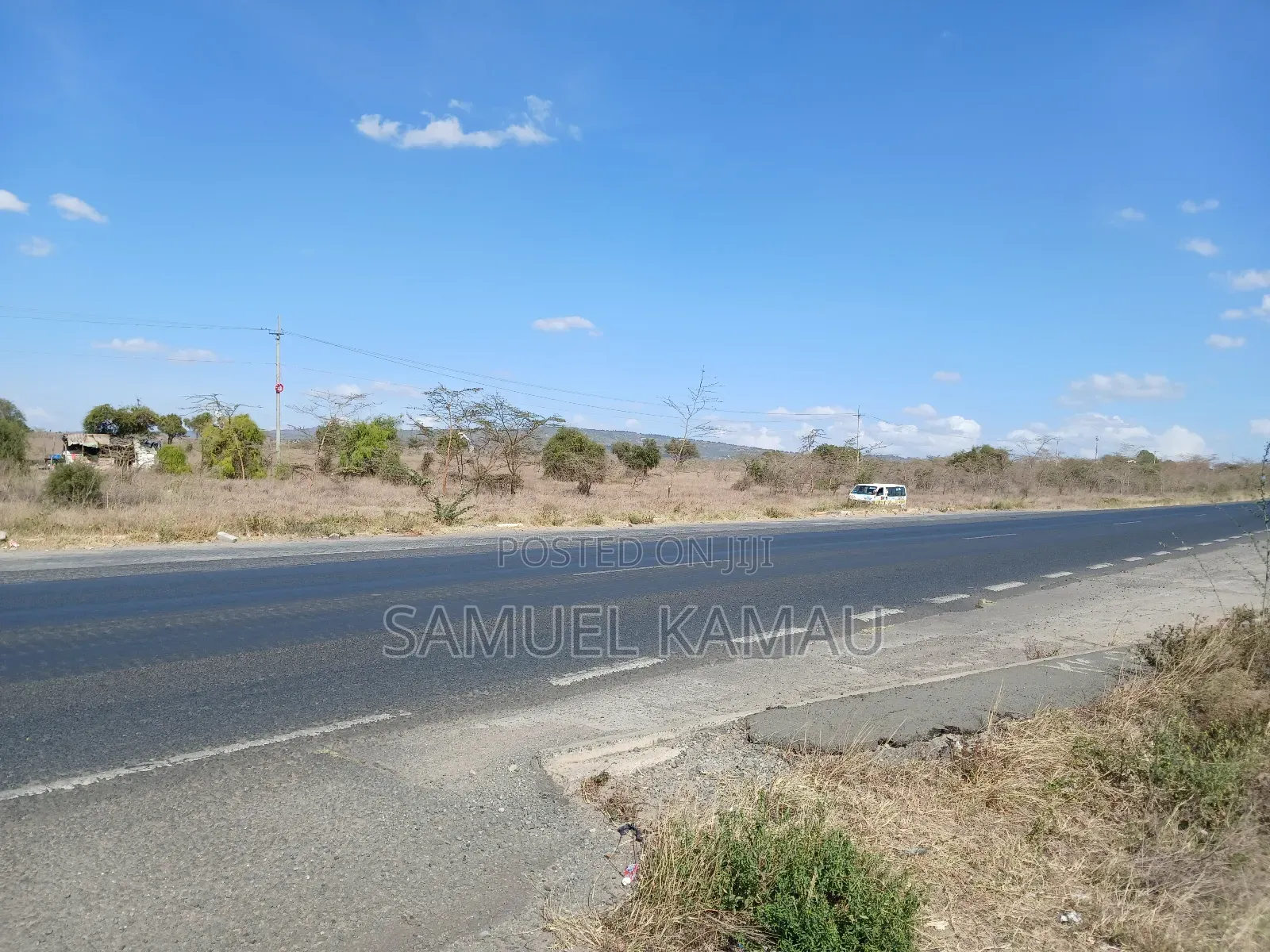 Mombasa Road, Maanzoni, on Tarmac, 5 Acres in Mua