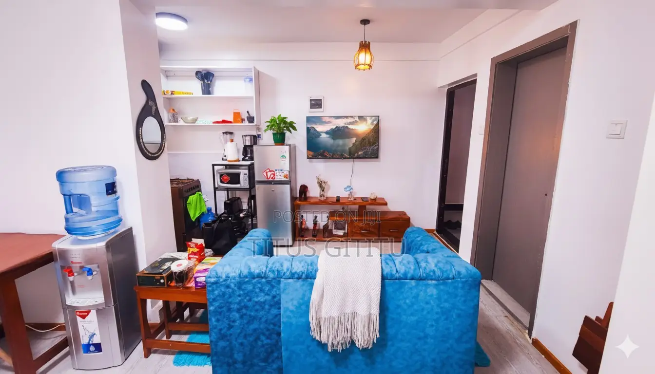 Cozy Studio Airbnb in Kilimani | Washing Machine Parking | in Hurlingham