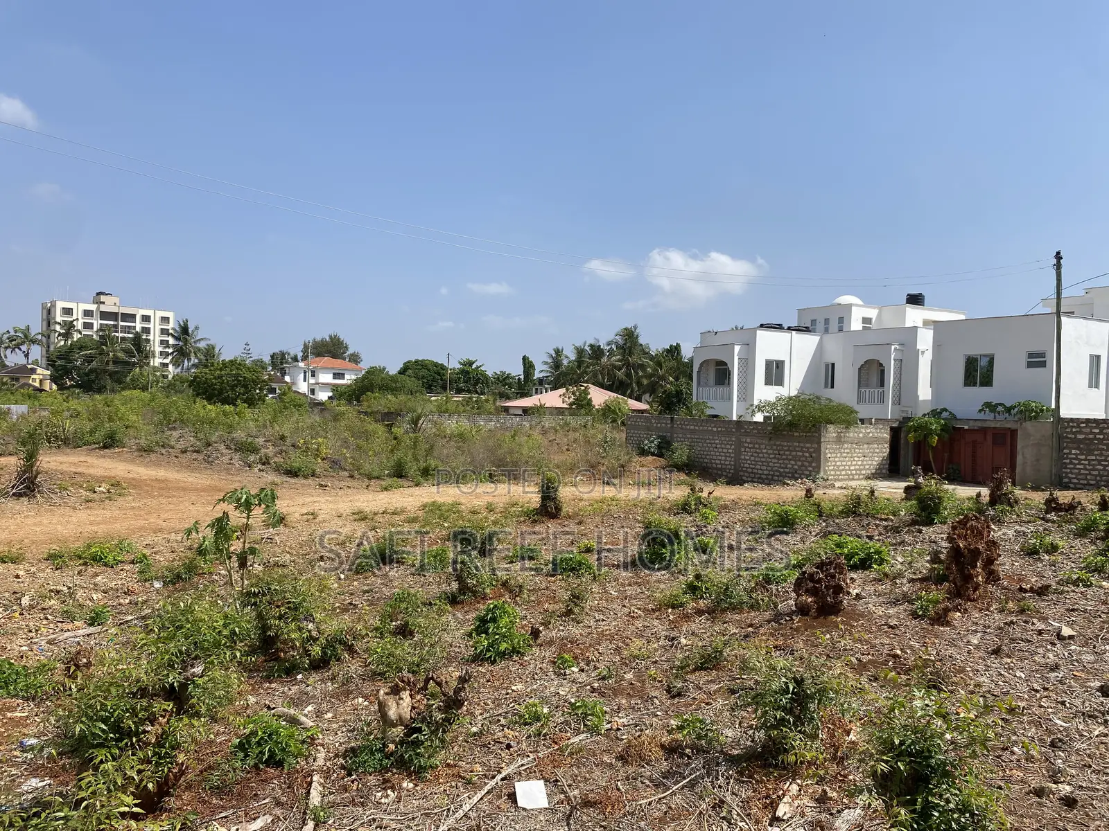 1/8 of Acre Inside Gated Estate for Sale in Nyali in Nyali Mkomani