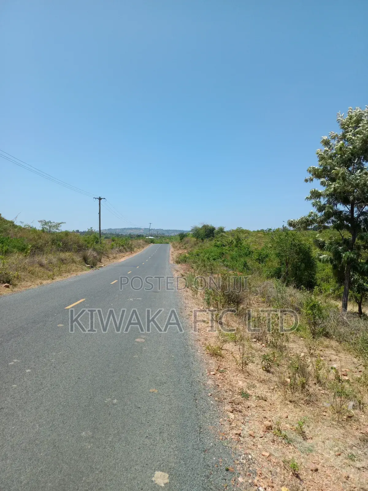 Five Acres Fronting Tarmack in Kambiti in Kambiti