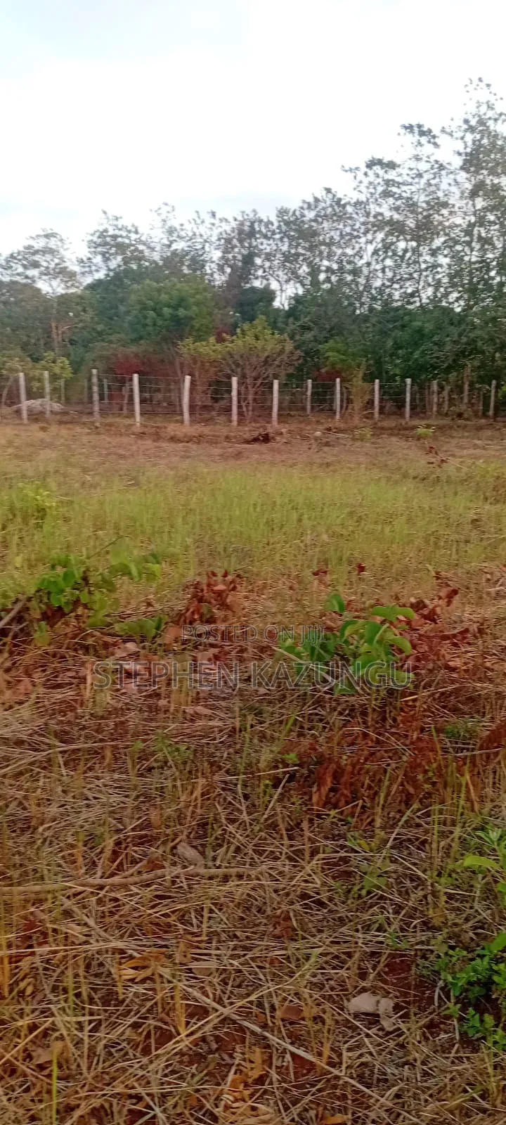 Golden 1/4 Acre Plot at Kinondo 100 Metres From the the Main Road. in Ukunda