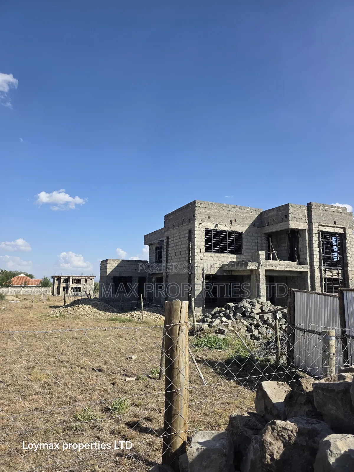 50/100 Plot With a Perimeter Wall and Latrine in Kitengela . in Kitengela