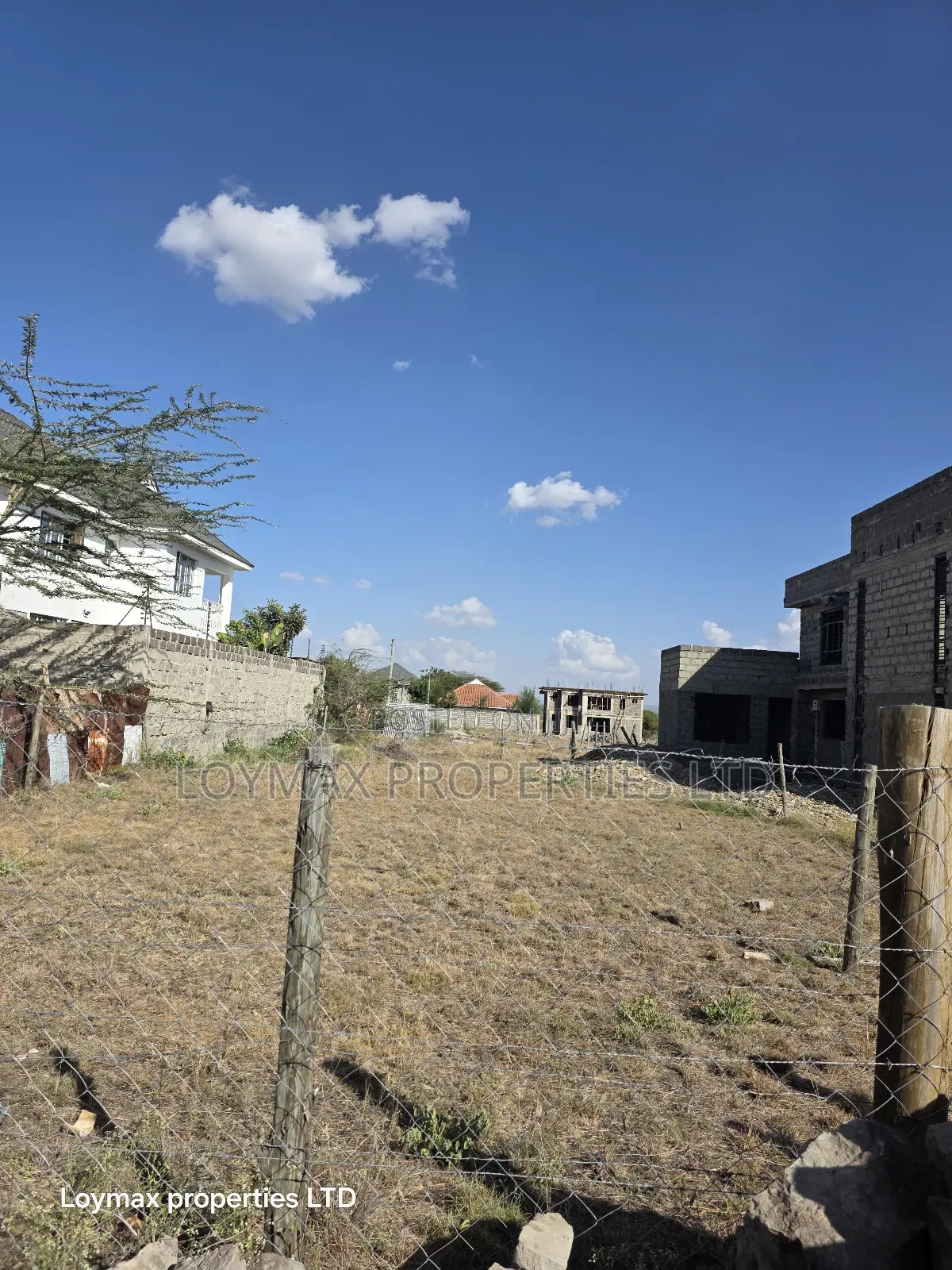 50/100 Plot With a Perimeter Wall and Latrine in Kitengela . in Kitengela