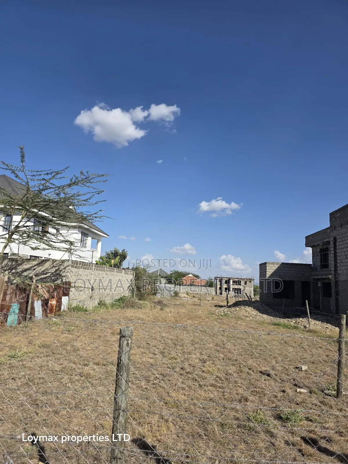 50/100 Plot With a Perimeter Wall and Latrine in Kitengela . in Kitengela