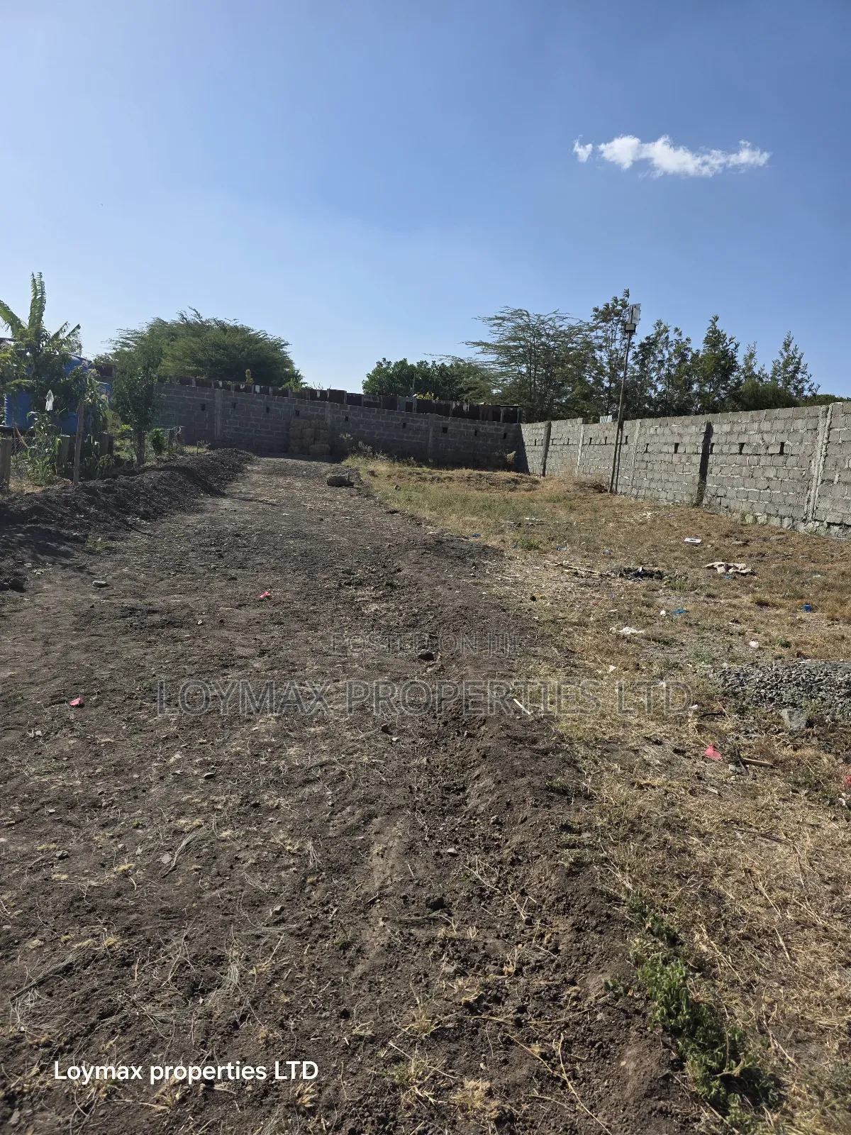 50/100 Plot With a Perimeter Wall and Latrine in Kitengela . in Kitengela