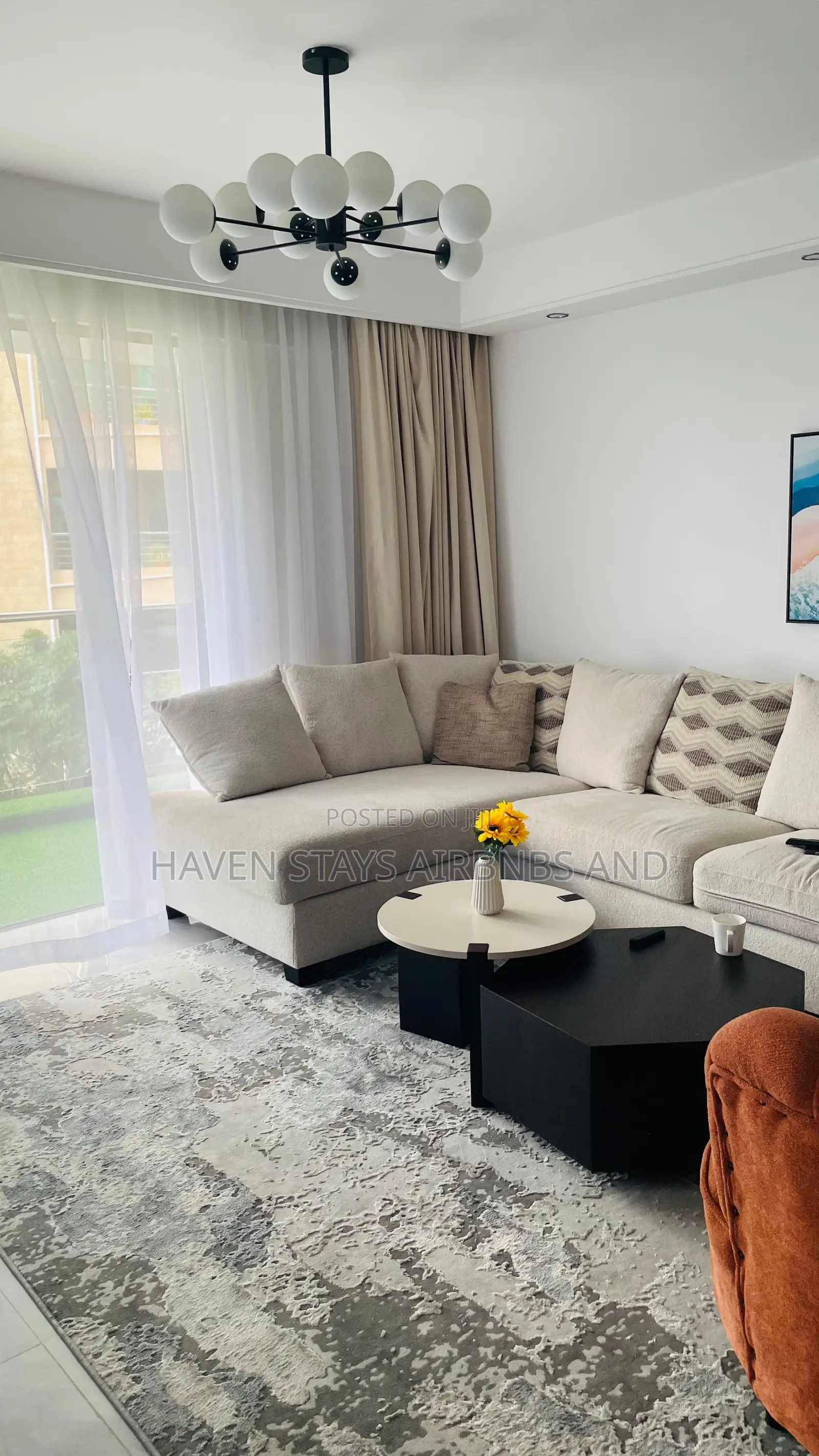 3 Bedroom Airbnb Westlands Sarit Centre in Westlands