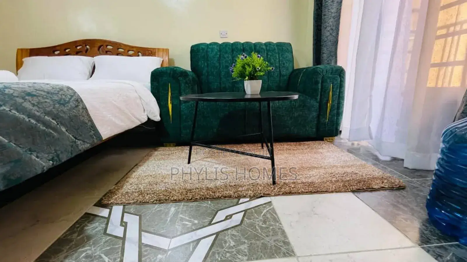 Staycation Furnished Studio Airbnb in South B in South B