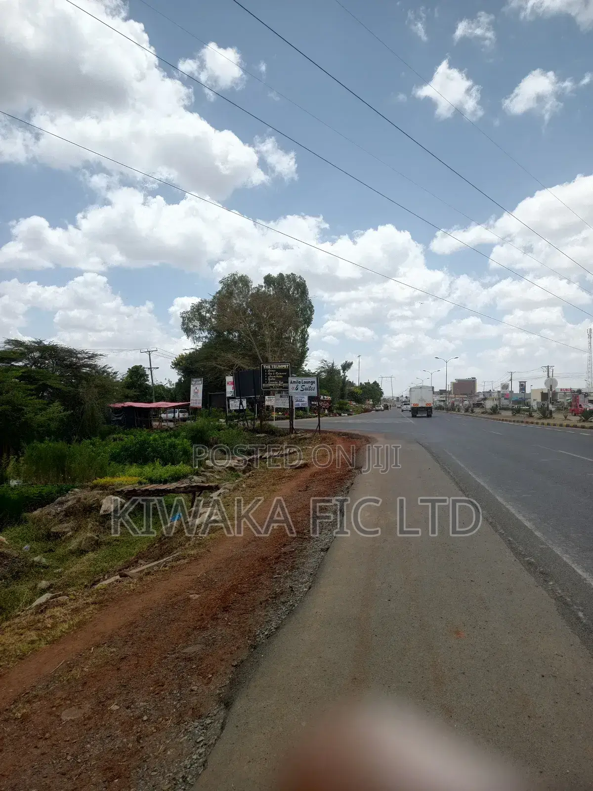 4 Acres for Lease at the Junction of Eastern Bypass and Vicken 30 Road in Ruai