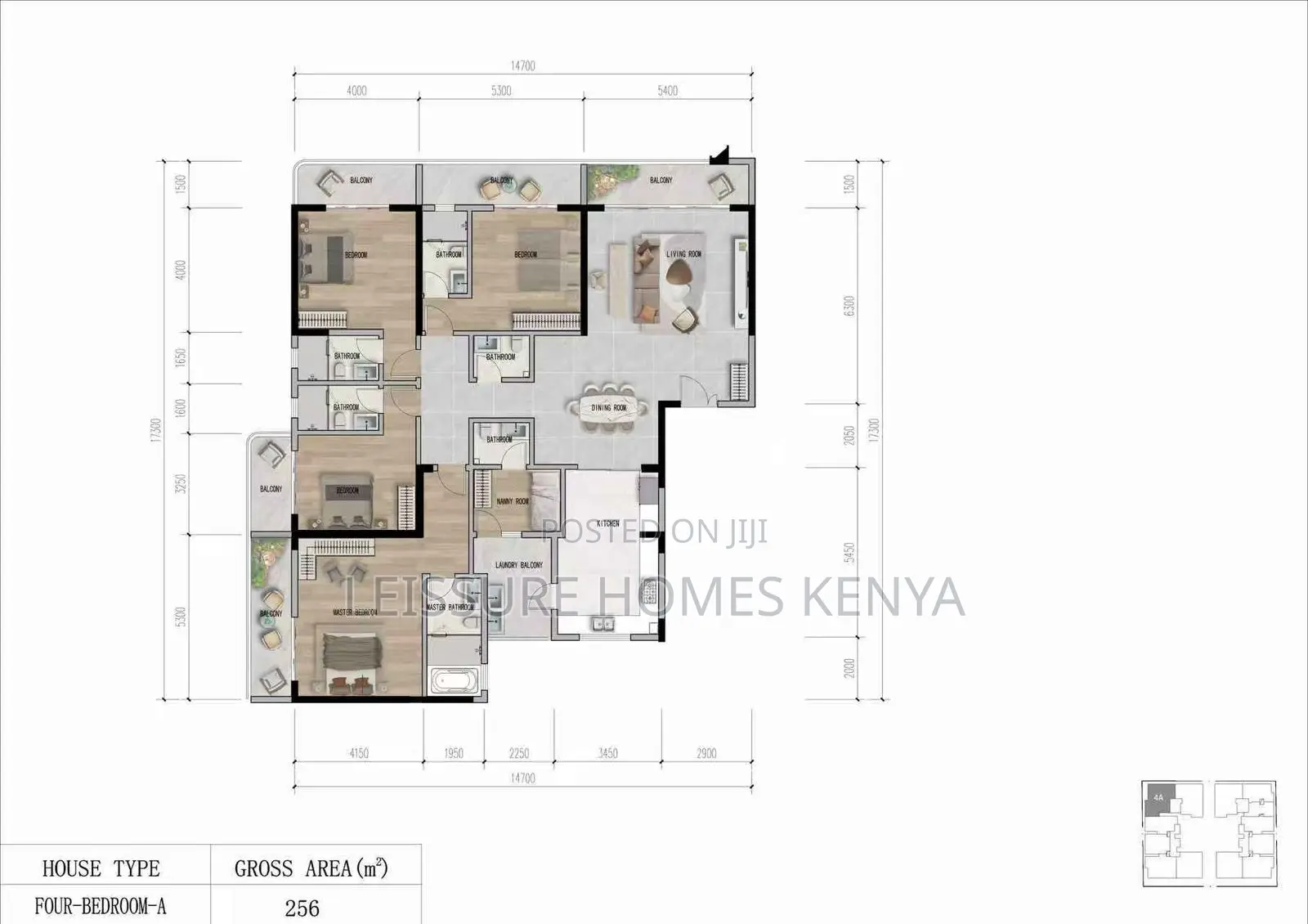 3bdrm Apartment In Kilimani For Sale in Kilimani