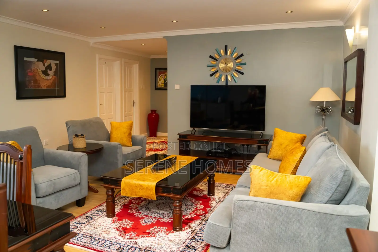 Furnished 3bdrm Apartment in Kilimani, Hurlingham for rent in Hurlingham