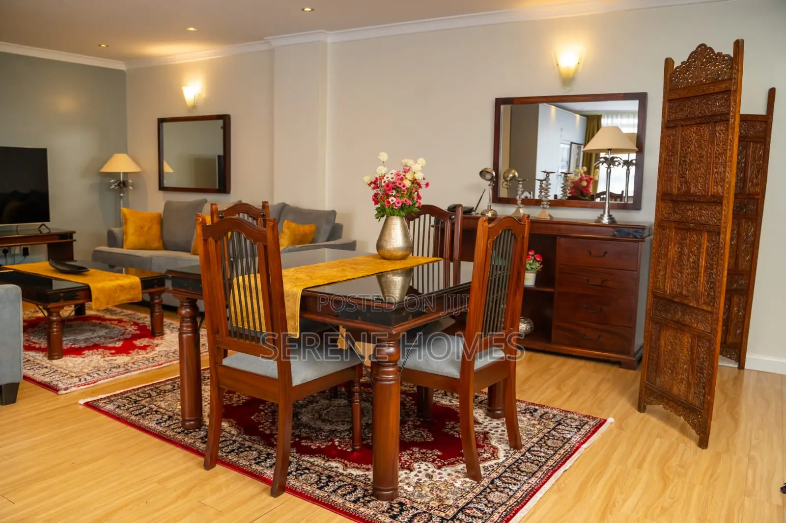 Furnished 3bdrm Apartment in Kilimani, Hurlingham for rent in Hurlingham