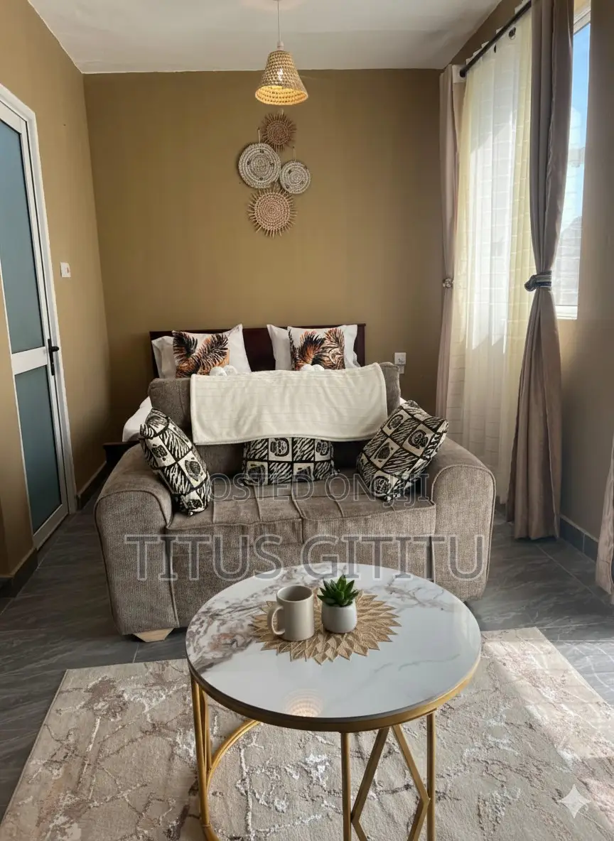 Coastal Studio Airbnb Mtwapa | Near Town Beach | Balcony | KSH 2500 in Mtwapa