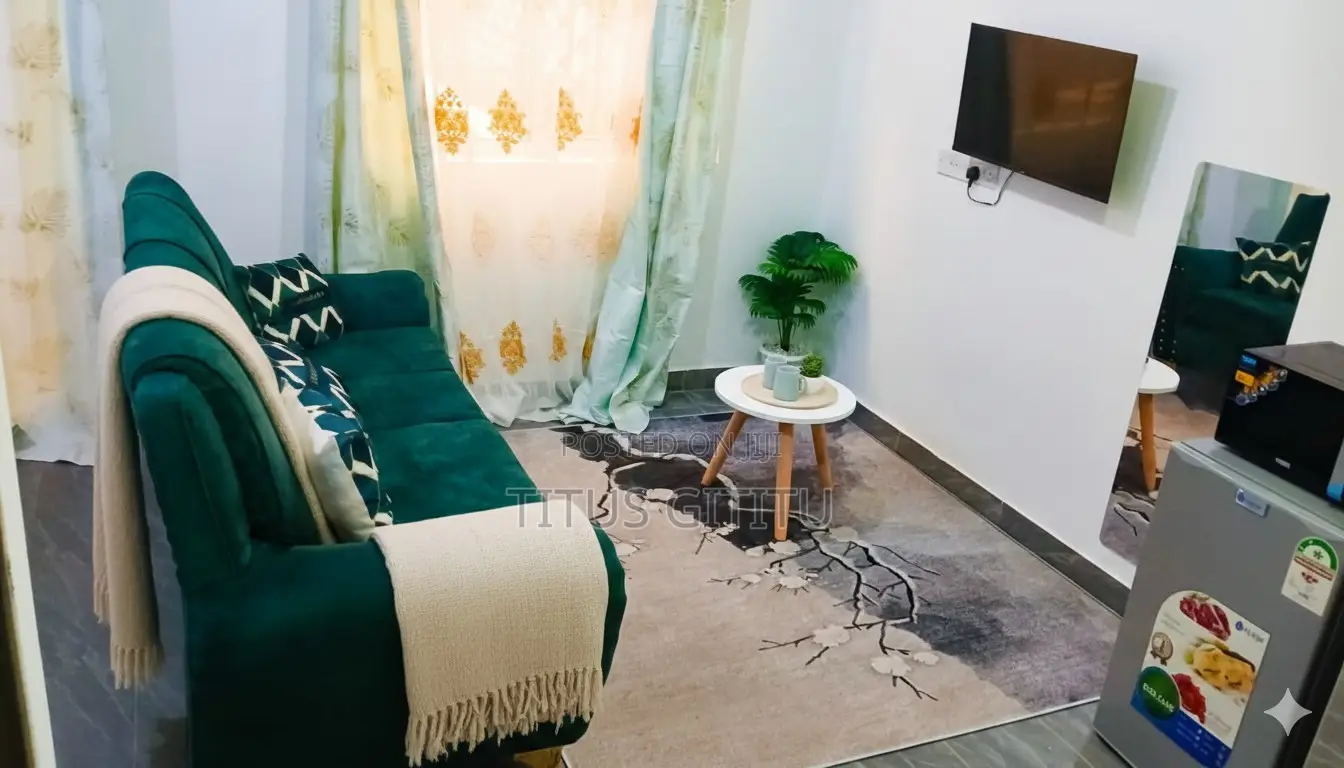 Furnished Studio Mtwapa | Near Beach|Parking Relaxing in Mtwapa