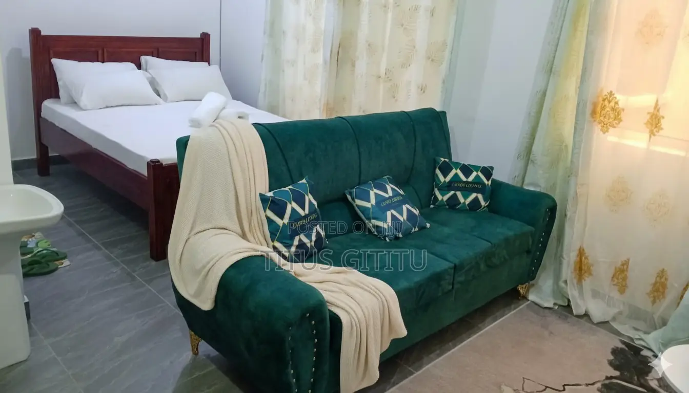 Furnished Studio Mtwapa | Near Beach|Parking Relaxing in Mtwapa