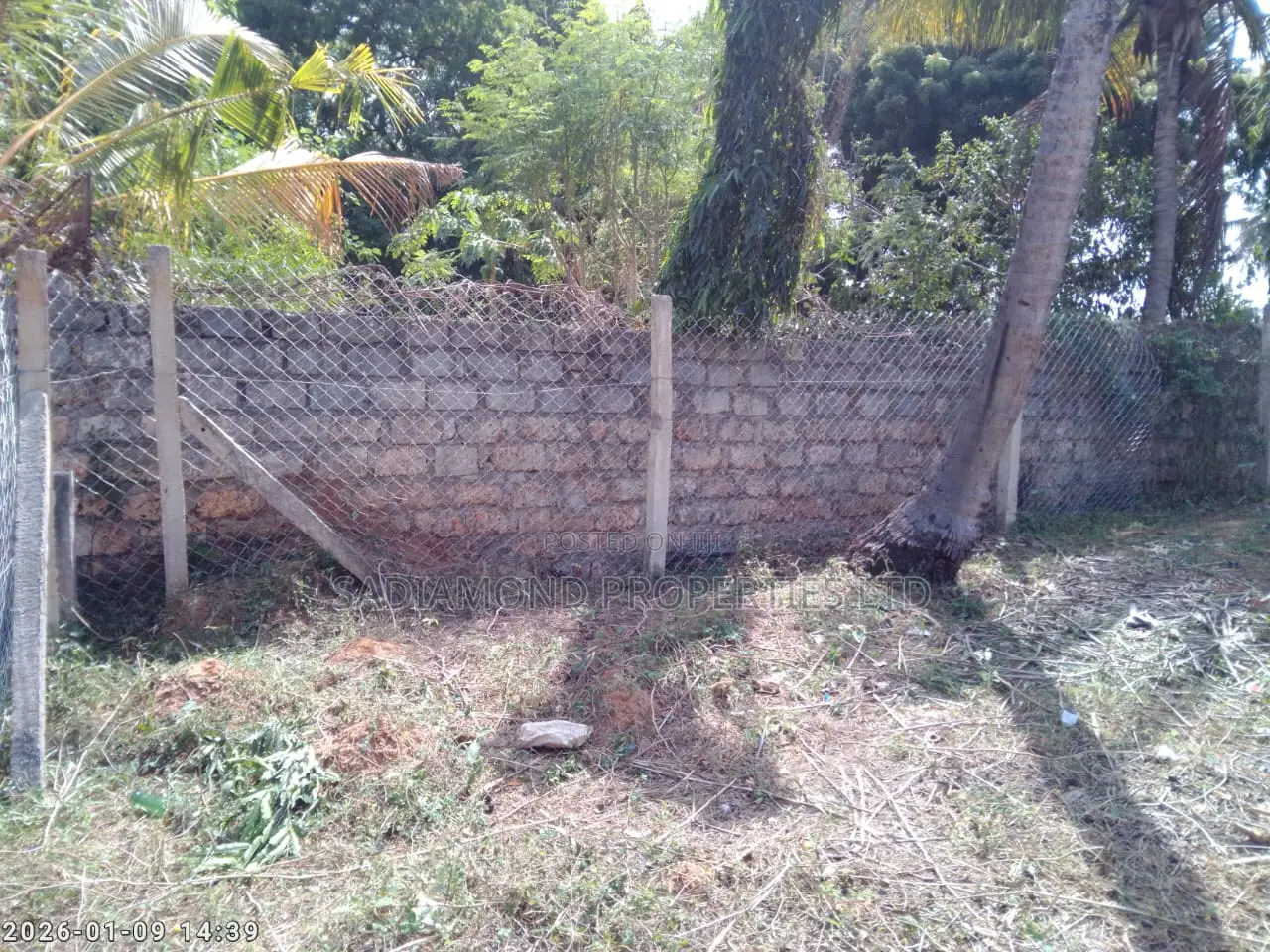 Prime 1/8 Acre Land for Sale in Mtwapa in Mtwapa