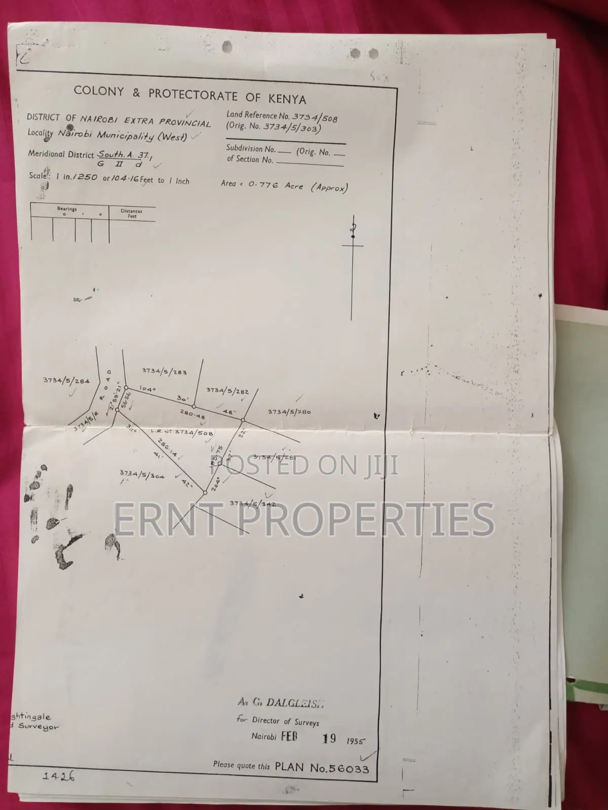 3/4 Acre in Njumbi Lane in Lavington