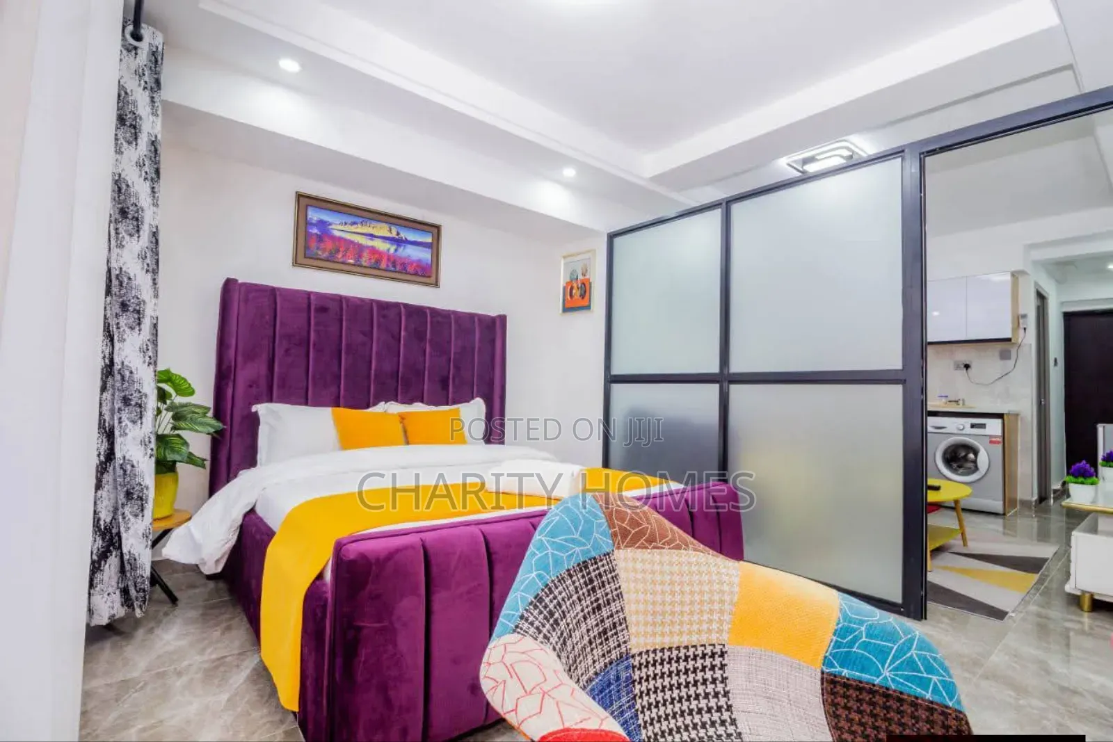 Furnished Studio Airbnb Nairobi Kilimani Heartland Apartment in Hurlingham