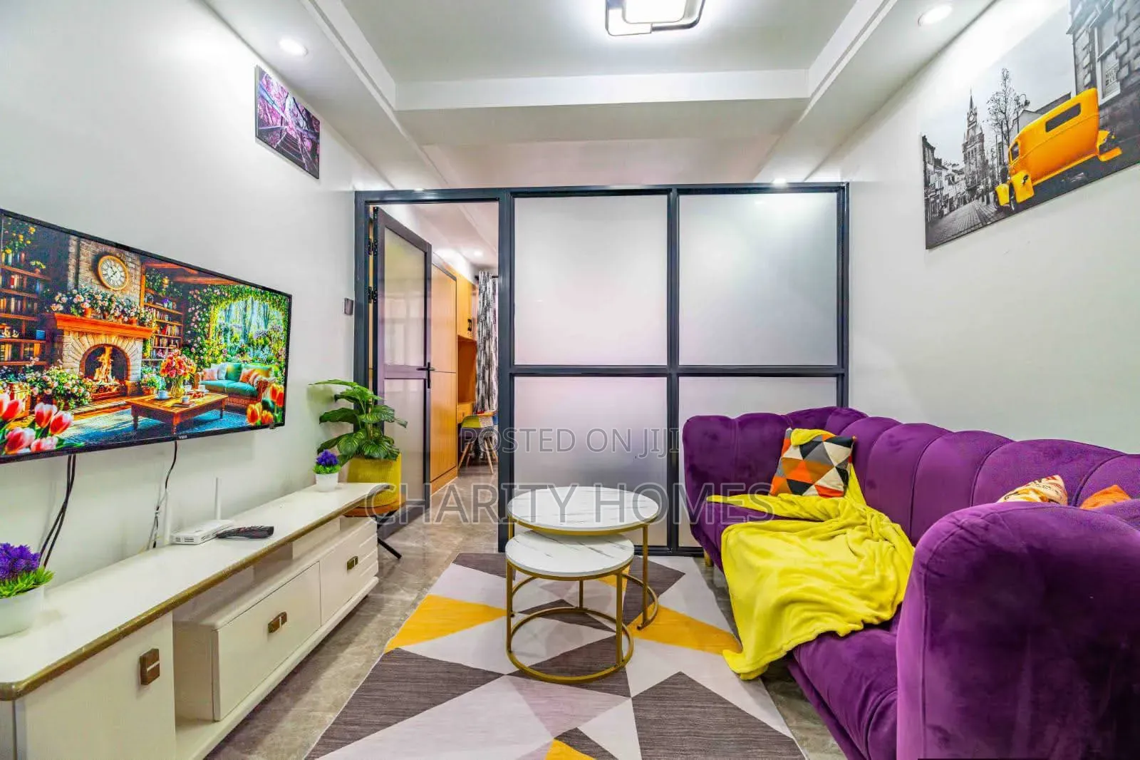 Furnished Studio Airbnb Nairobi Kilimani Heartland Apartment in Hurlingham
