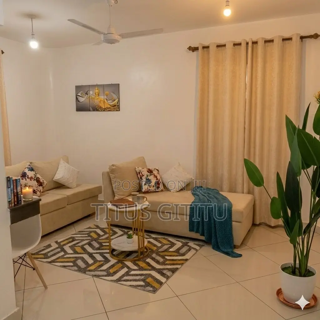 Luxury 1 Bedroom Nyali| Near Cinemax Beach | Secure Parking in Nyali Mkomani