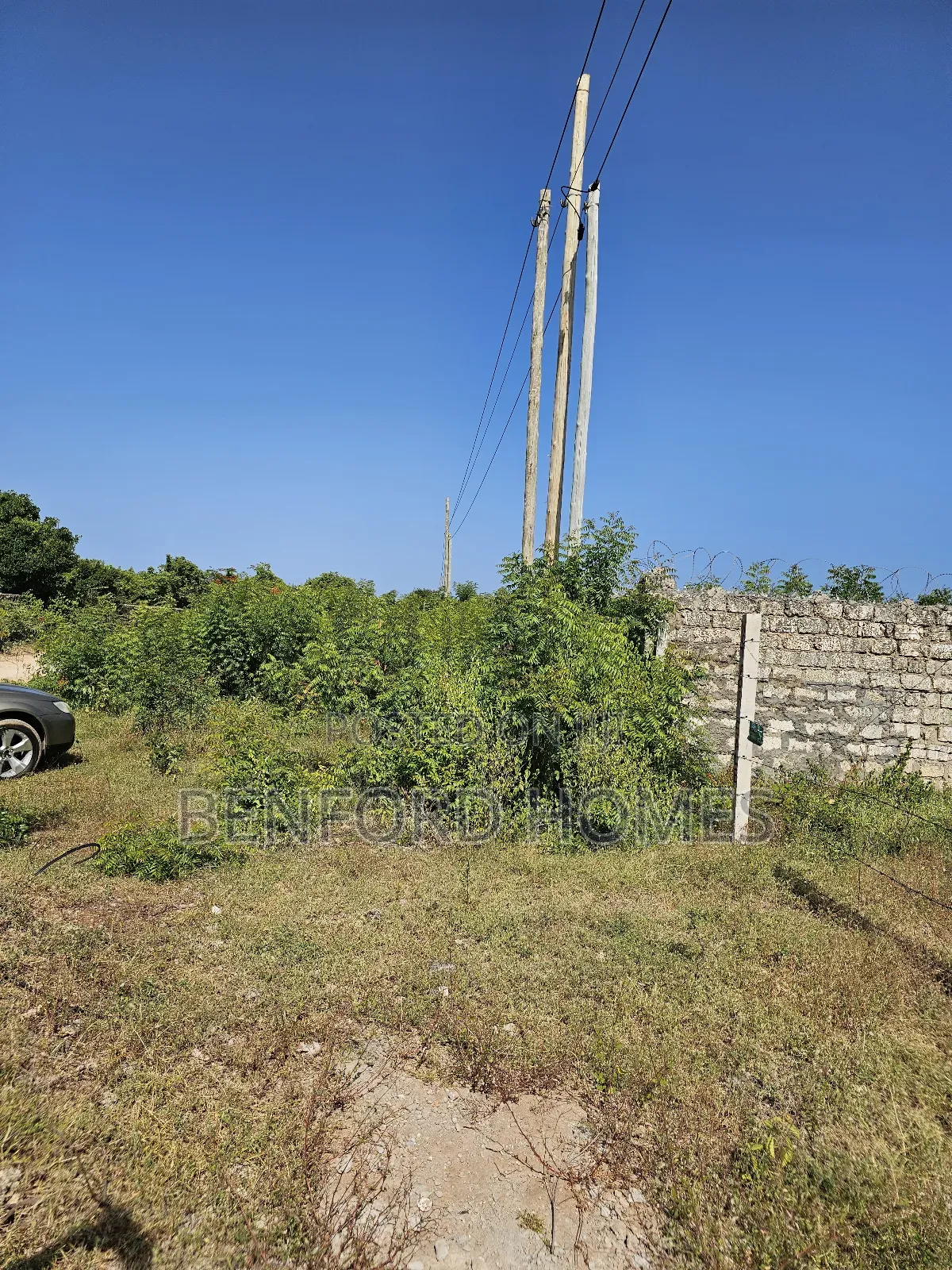 Quarter Acre Piece of Land With Perimeter Wall Fence on Sale Shanzu in Shanzu
