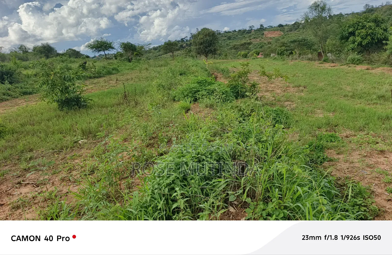 1acre at Mukamukuu in Tala