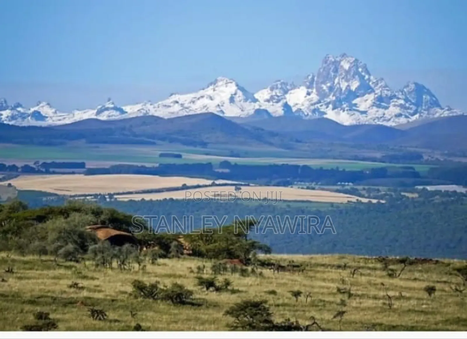 4 Acreas Located Nanyuki Nyeri Highway in Nanyuki