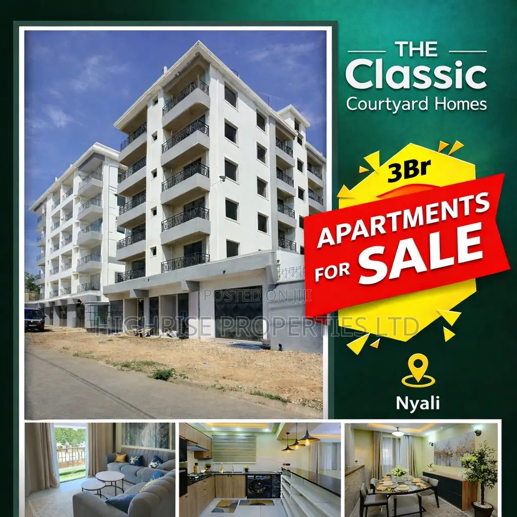 3 Bedroom Apartment in Sought-after Nyali for Sale in Nyali