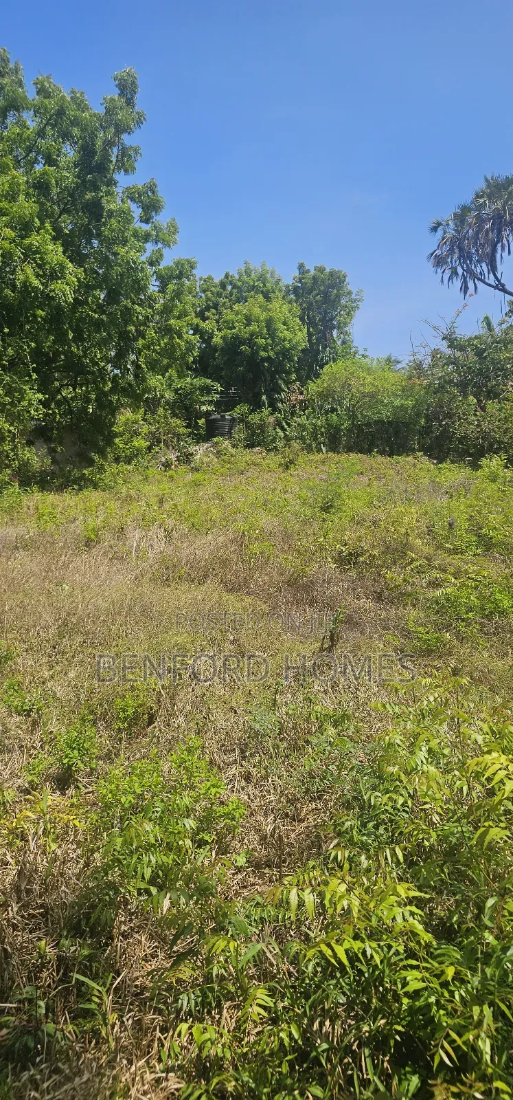 Half Acre Piece of Land on Sale Old Nyali Coral Drive in Nyali Mkomani