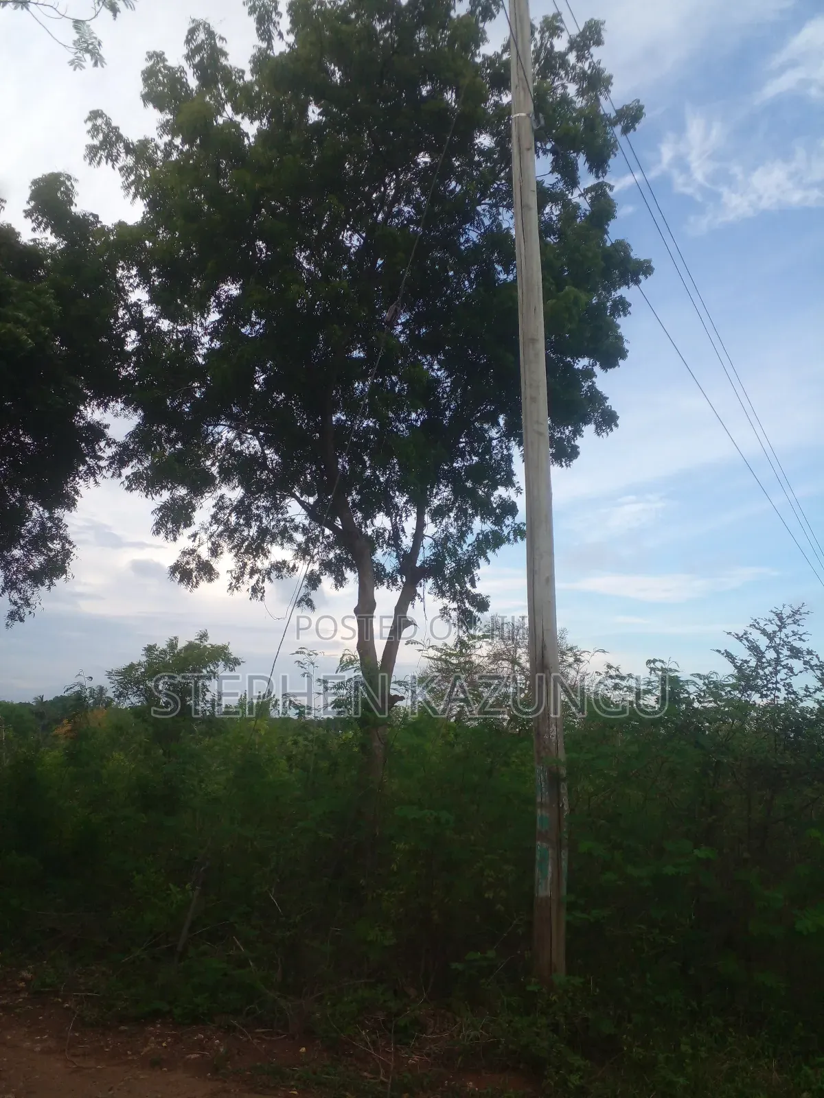 3/4 Acre Plot in Ukunda Kona Musa, in Between Babla and Mvindeni. in Ukunda