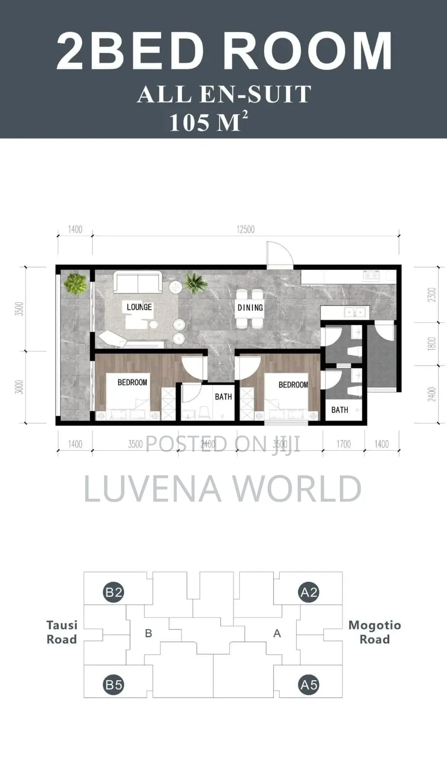 2bdrm Apartment in Westlands, Nairobi Central for sale in Nairobi Central
