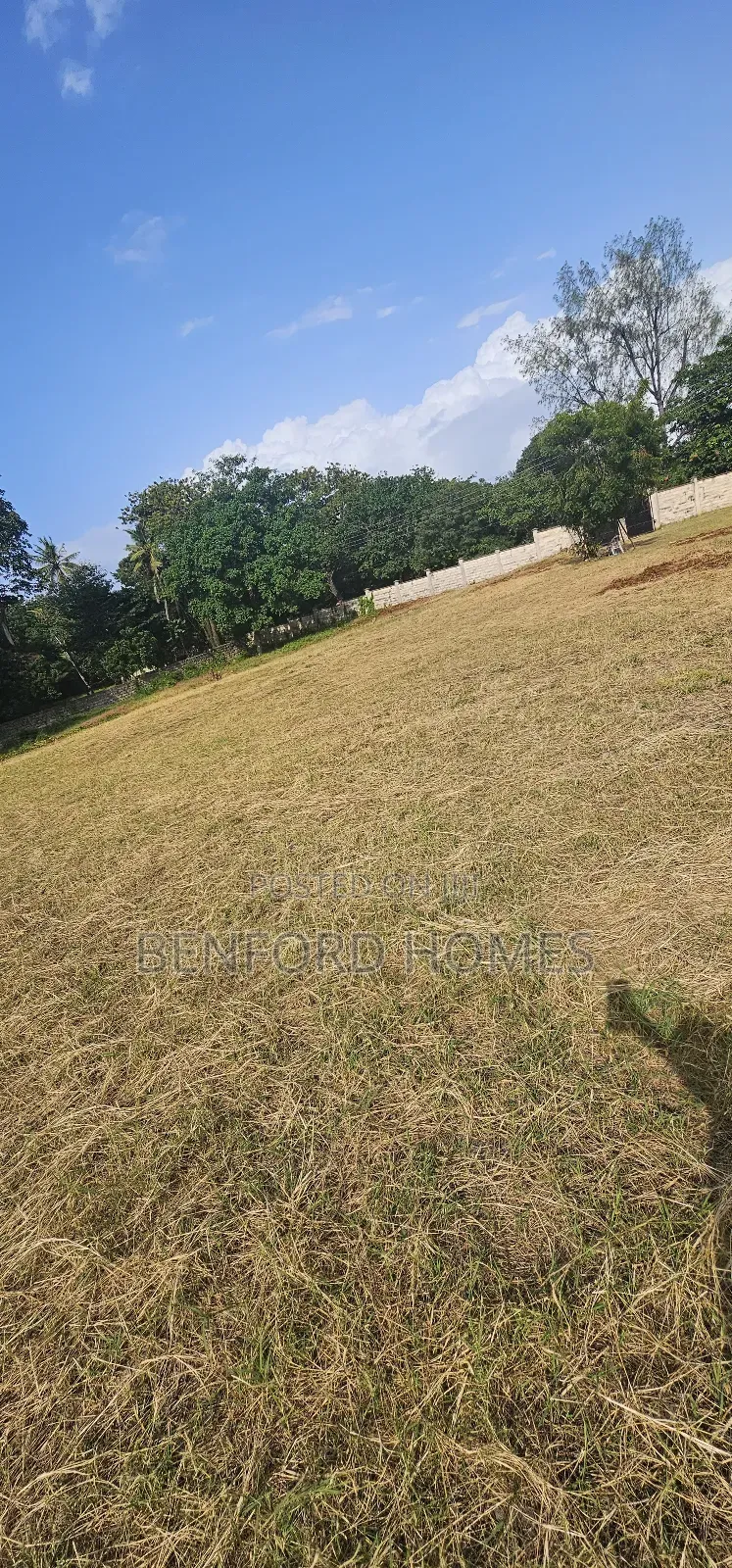 1.8 Acres Second Row From the Beach on Sale Shanzu Mombasa. in Shanzu