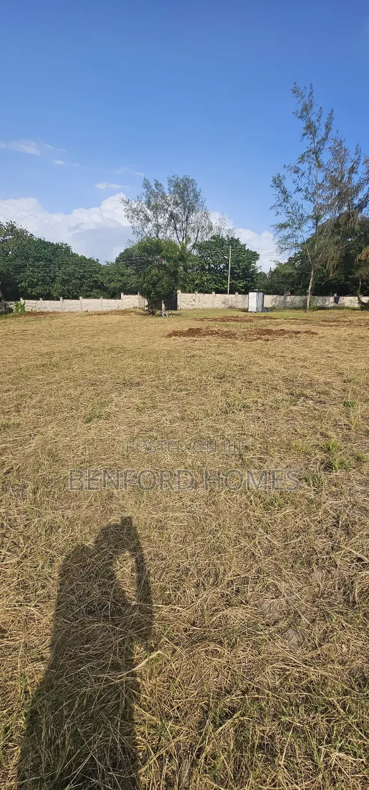 1.8 Acres Second Row From the Beach on Sale Shanzu Mombasa. in Shanzu