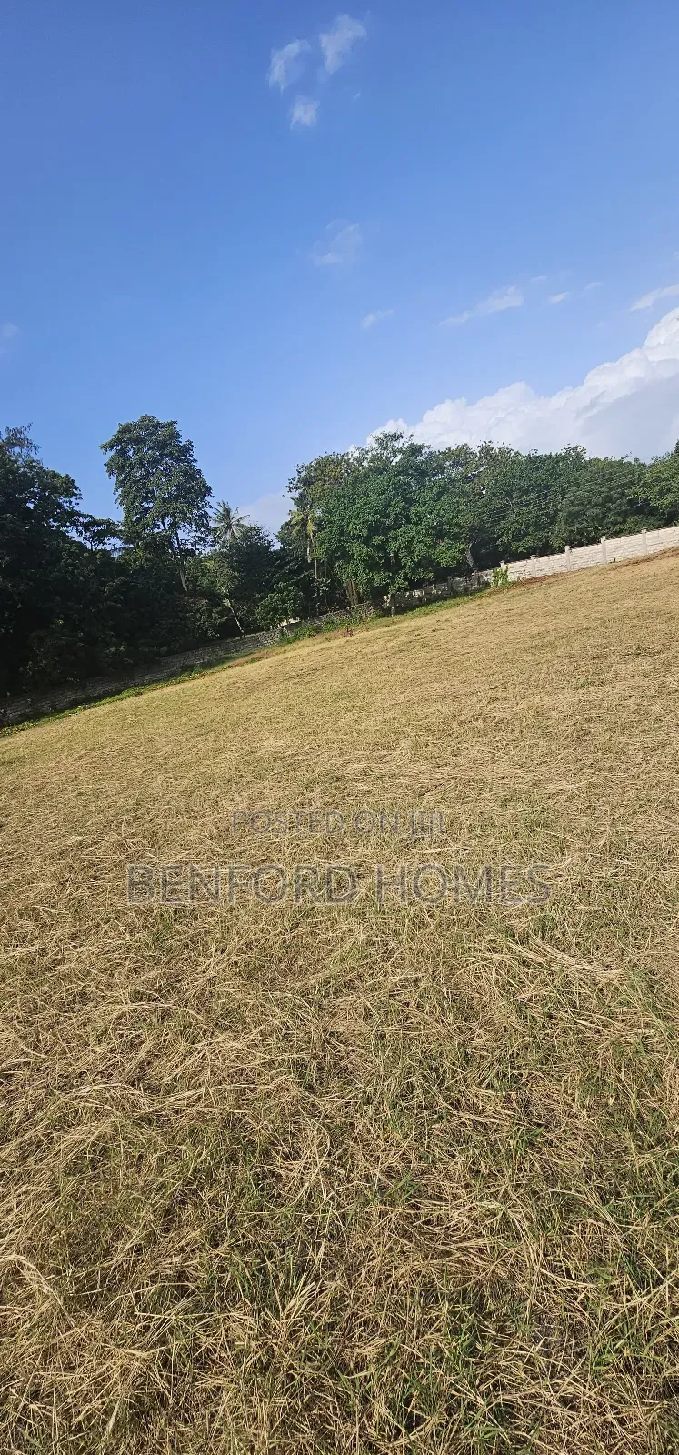 1.8 Acres Second Row From the Beach on Sale Shanzu Mombasa. in Shanzu