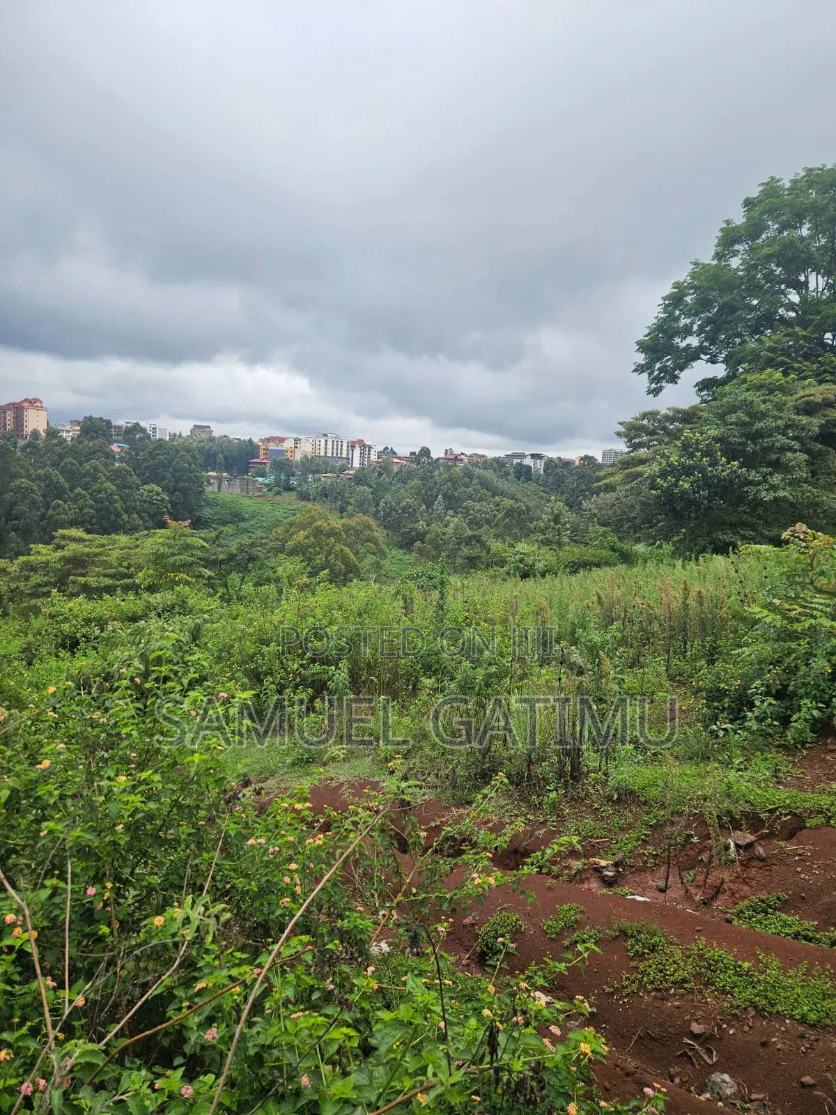 Njoro Ngewa Road 50/100 Plot for Sale in Kiambaa