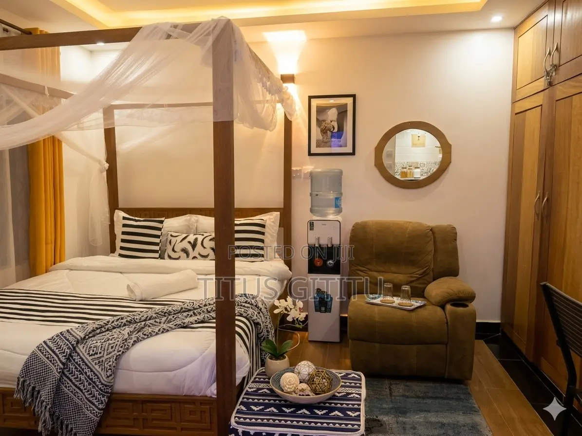 Furnished Studio Nyali | Ac | Near Beach & Cinemax | in Ziwa la Ngombe