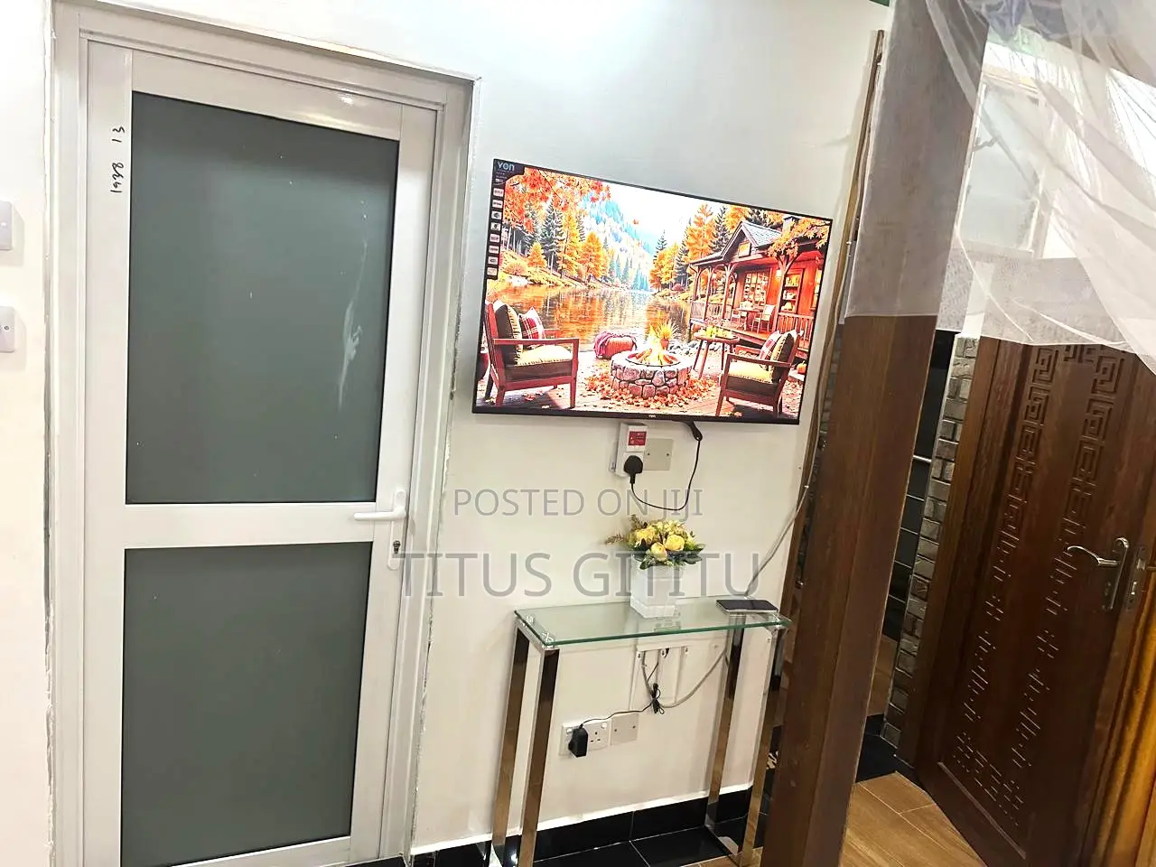 Furnished Studio Nyali | Ac | Near Beach & Cinemax | in Ziwa la Ngombe