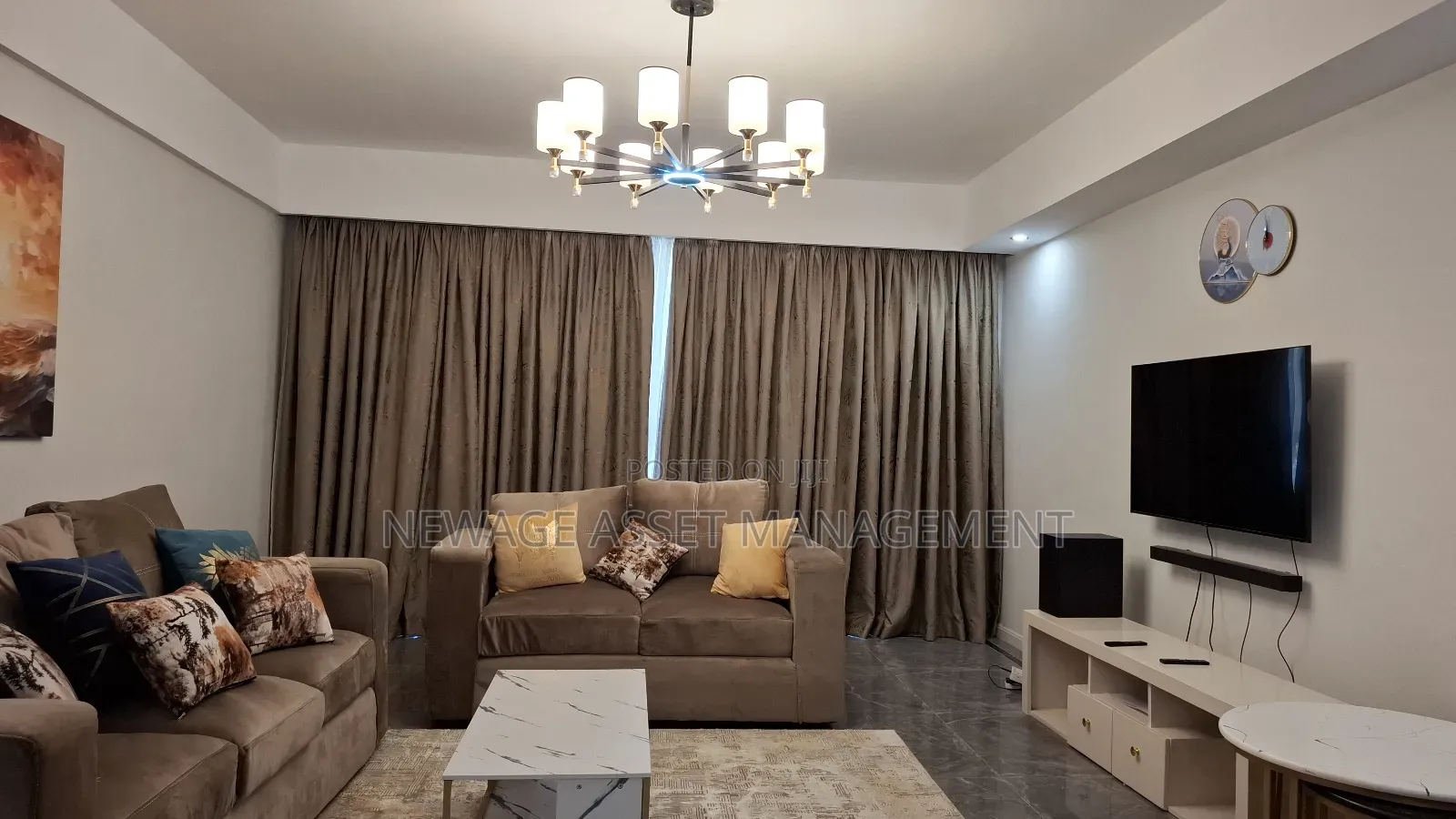 Furnished 3bdrm Apartment in Apple Tree Residence, Mombasa Road in Mombasa Road
