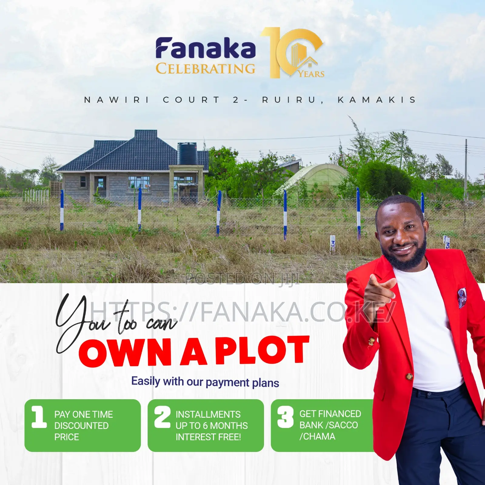 Afforable Plots for Sale: Ruiru-Kamakis *Jw in Kamakis