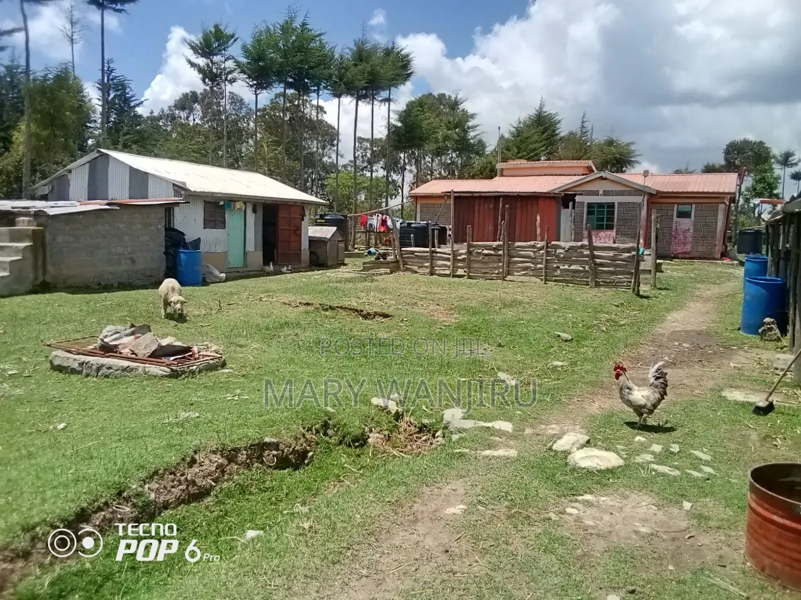 One and Half Acres for Sale in Karau