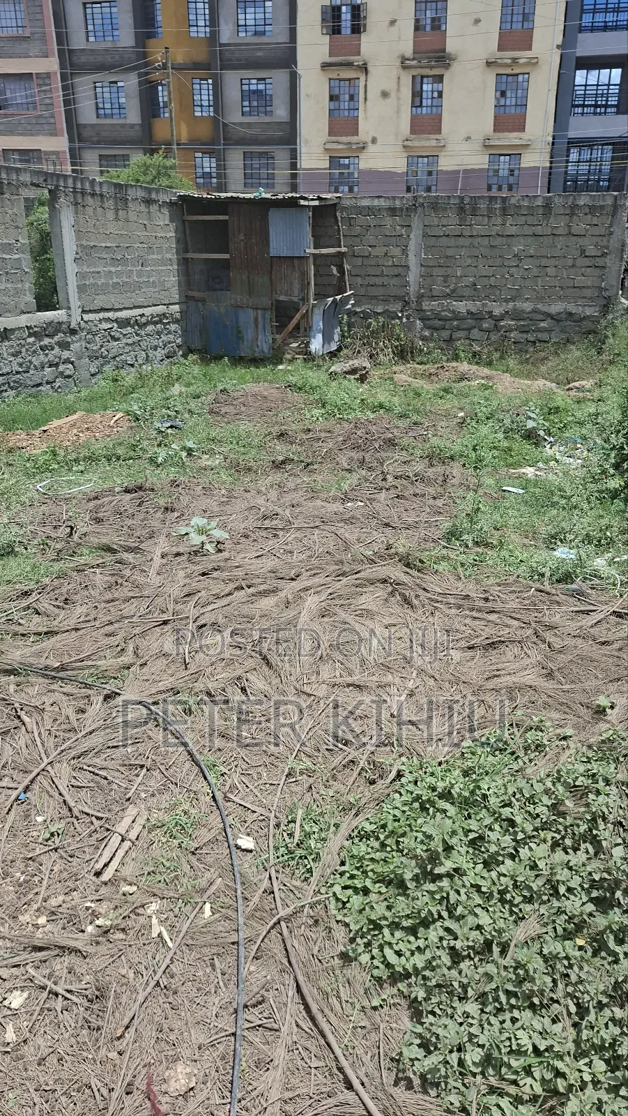 Tassia Near Police Post 33ft by 66ft Plot Touching Tarmac in Tassia