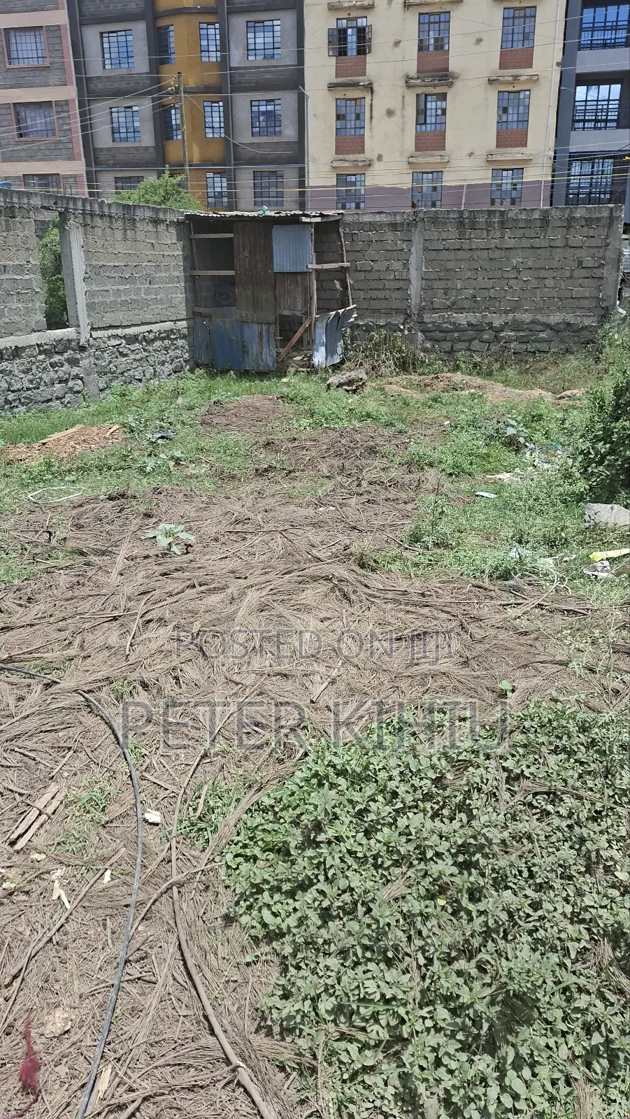 Tassia Near Police Post 33ft by 66ft Plot Touching Tarmac in Tassia
