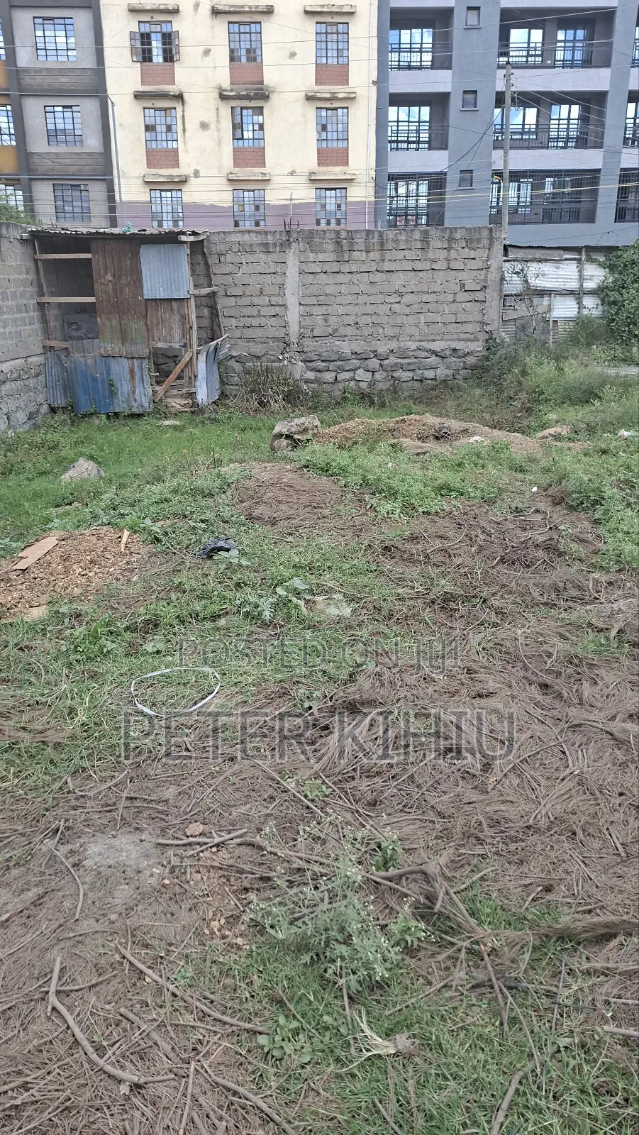 Tassia Near Police Post 33ft by 66ft Plot Touching Tarmac in Tassia