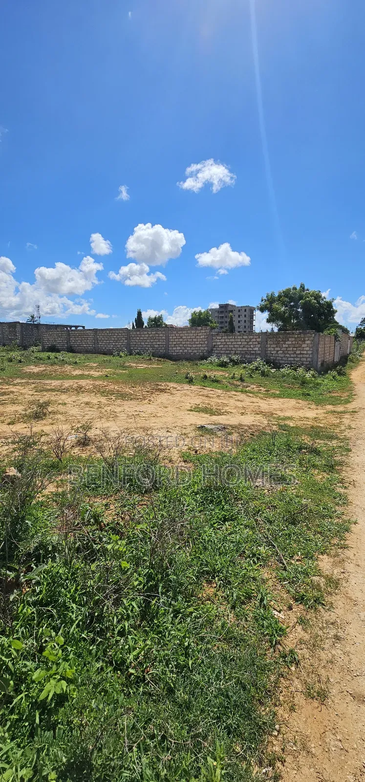 Residential Plot on Sale Utange Past Bamburi in Utange