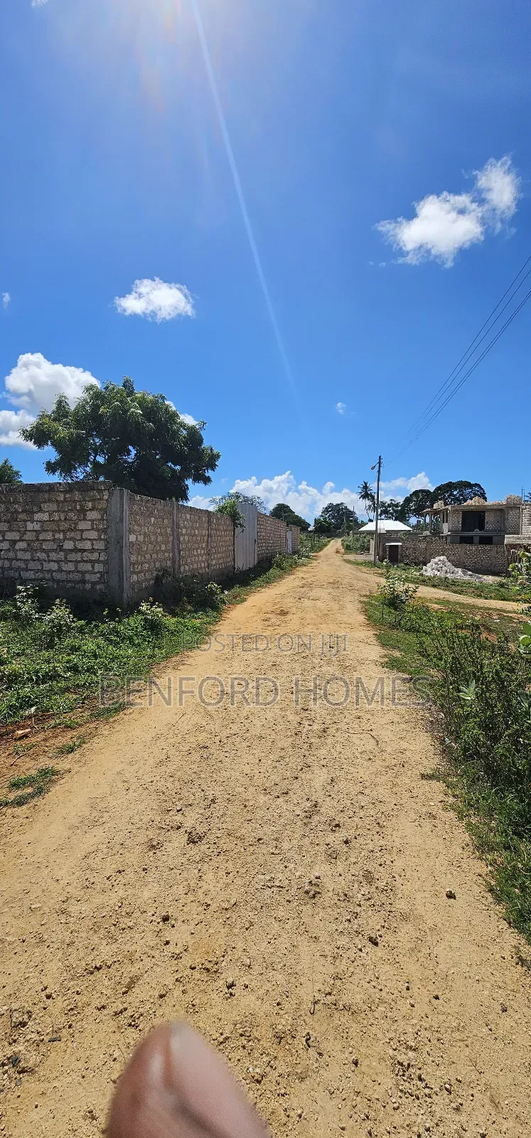 Residential Plot on Sale Utange Past Bamburi in Utange