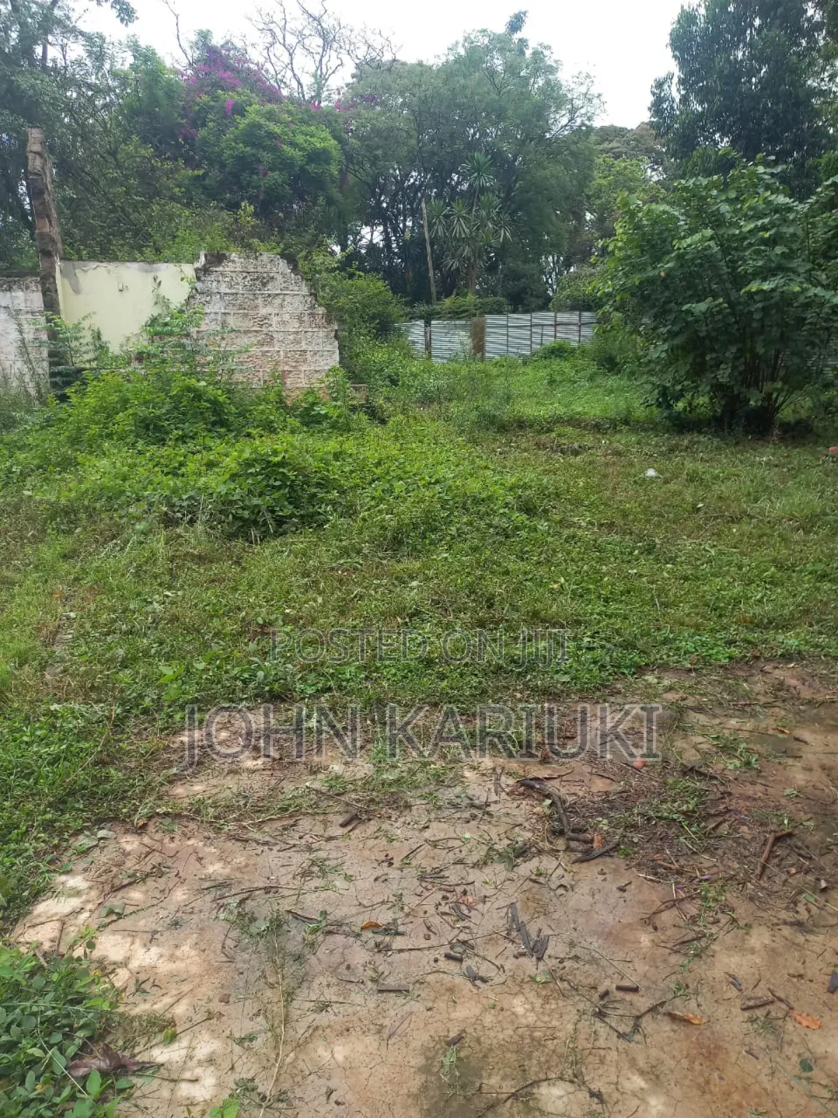 1.375 Acres of Land in Kilimani Area Next to Riara School in Hurlingham