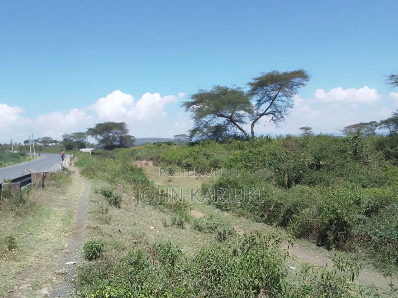 15 Acres of Land in Naivasha Touching the Lake and Tarmac in Karagita